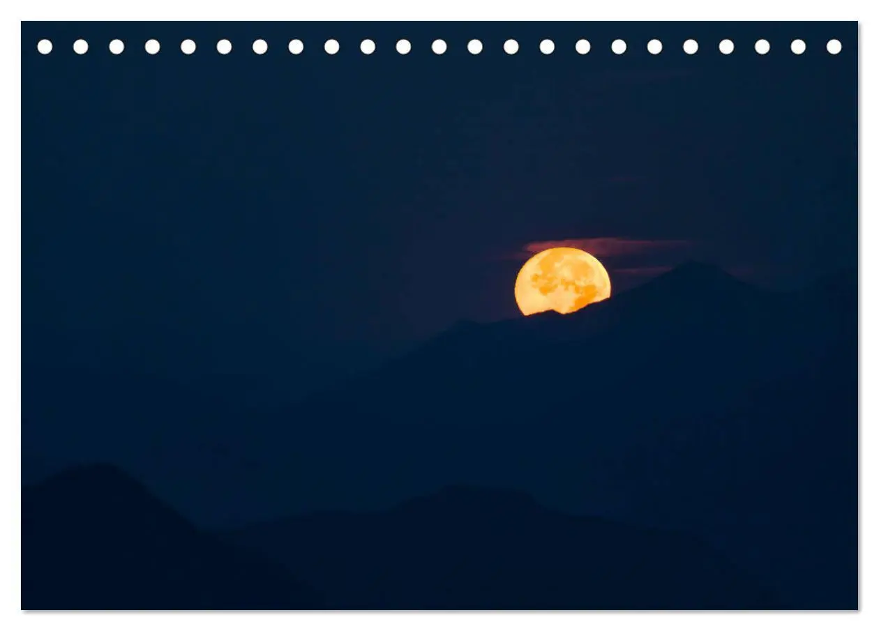 Bild: 9783435423545 | Himmelslichter - Mond und Sterne (Tischkalender 2025 DIN A5 quer),...