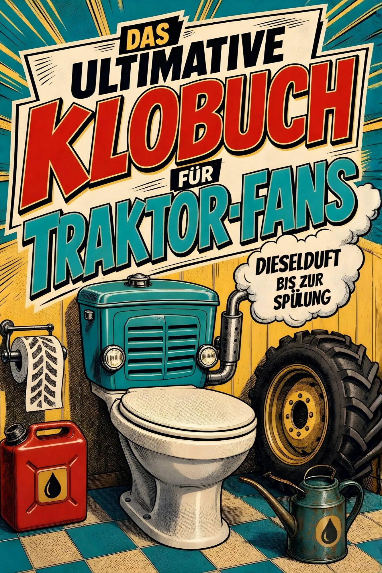 Cover: 9783696103545 | Das ultimative Klobuch für Traktor-Fans | Dieselduft bis zur Spülung