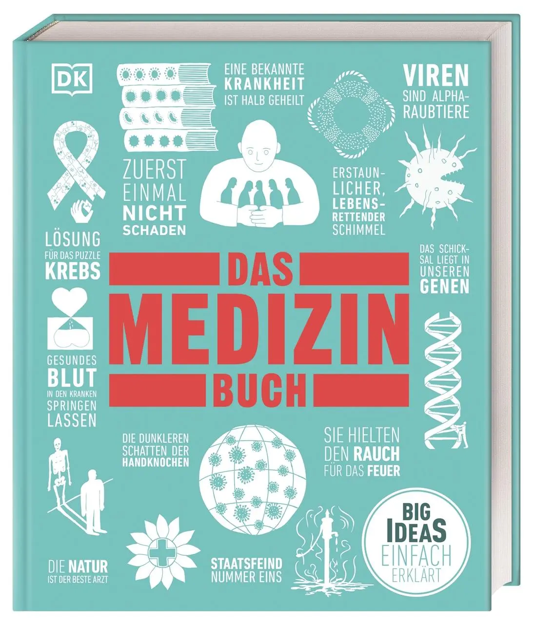 Cover: 9783831043545 | Big Ideas. Das Medizin-Buch | Big Ideas - einfach erklärt | Buch