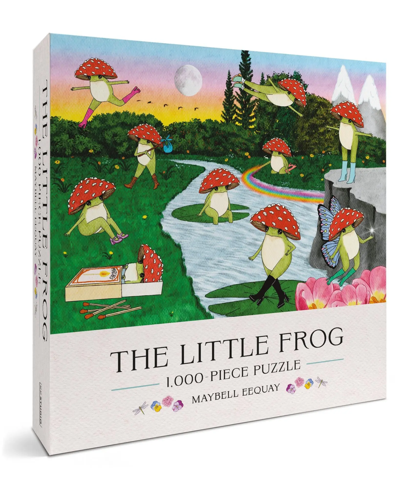Cover: 9798894143545 | The Little Frog 1,000-Piece Puzzle | Maybell Eequay | Spiel | Englisch