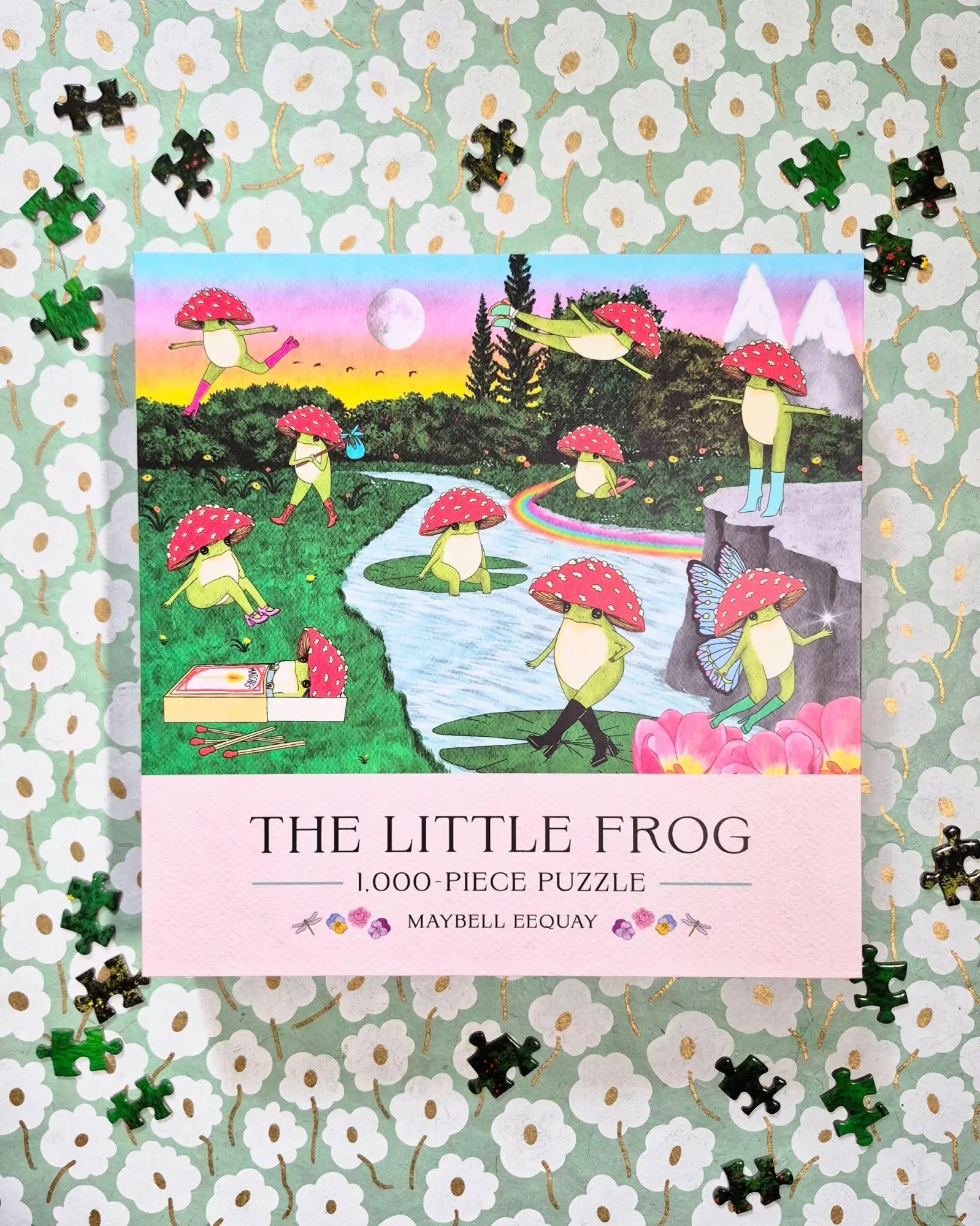 Bild: 9798894143545 | The Little Frog 1,000-Piece Puzzle | Maybell Eequay | Spiel | Englisch