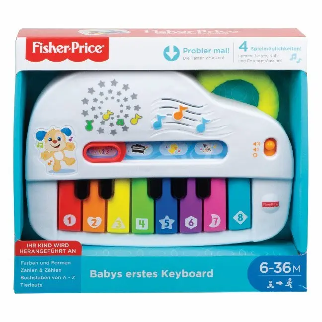 Cover: 887961763645 | Fisher-Price Babys erstes Keyboard | Offene Verpackung | GFK01 | 2020