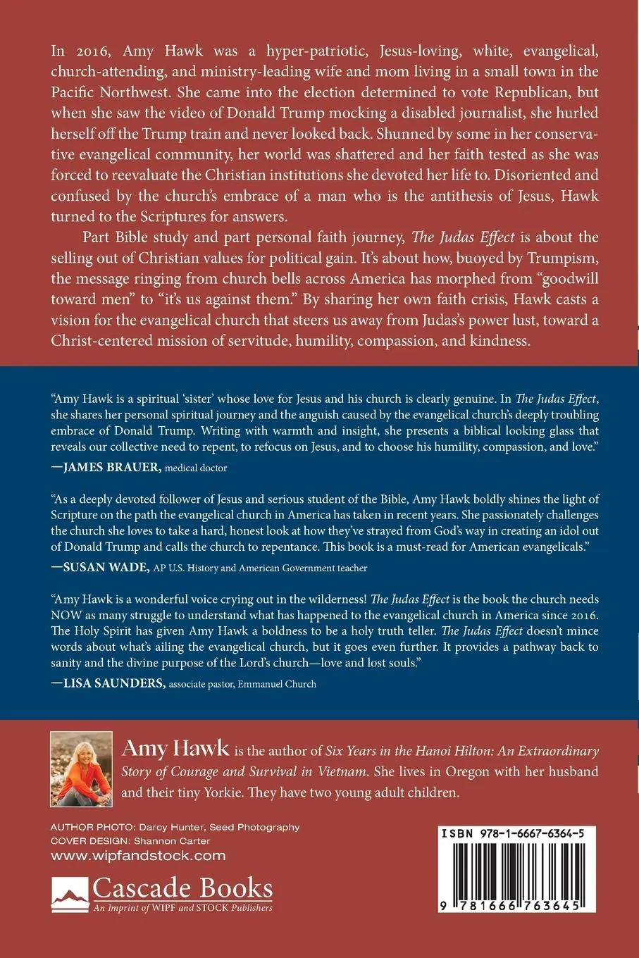 Rückseite: 9781666763645 | The Judas Effect | Amy Hawk | Taschenbuch | Englisch | 2024