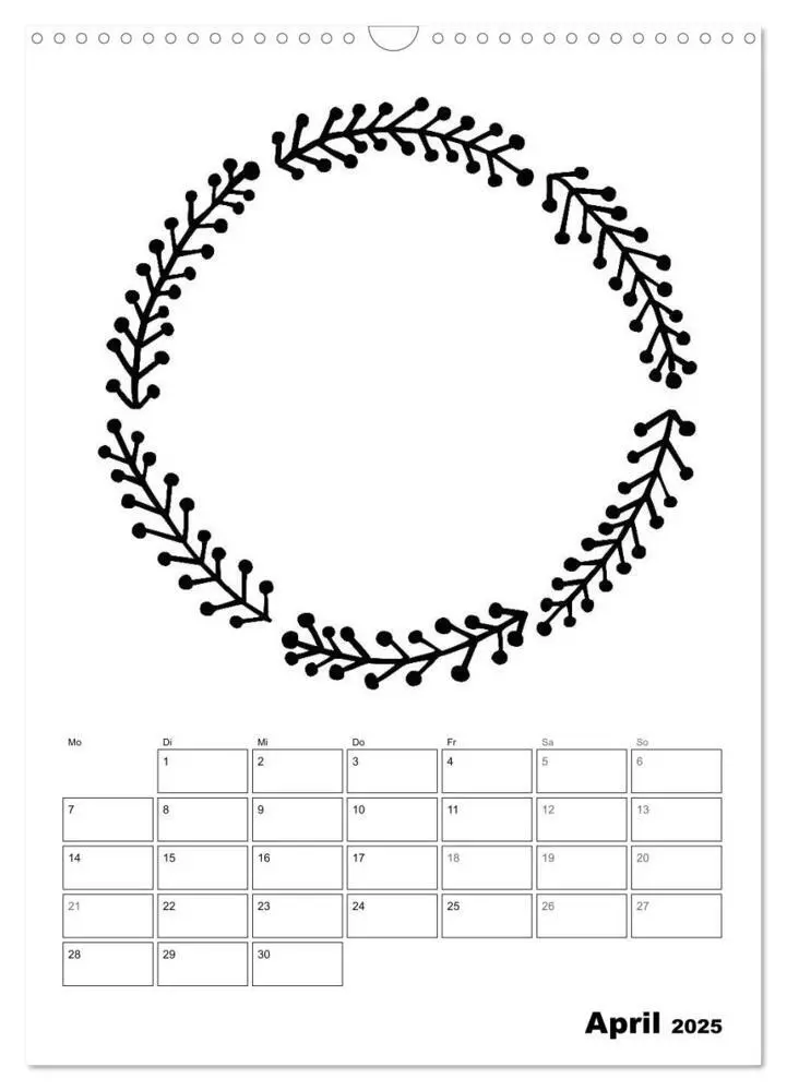 Bild: 9783435963645 | Rahmen Bastel-Kalender - DIY Fotos-Sprüche-Zitate (Wandkalender...