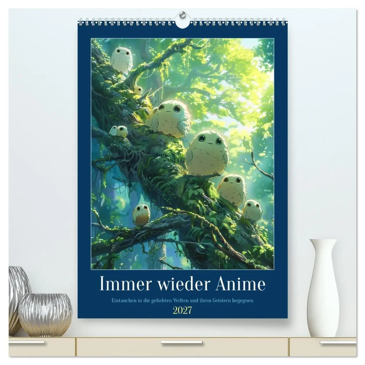 Cover: 9783569163645 | Immer wieder Anime (hochwertiger Premium Wandkalender 2027 DIN A2...