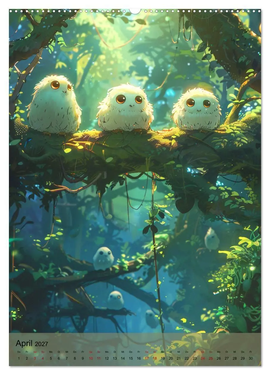 Bild: 9783569163645 | Immer wieder Anime (hochwertiger Premium Wandkalender 2027 DIN A2...