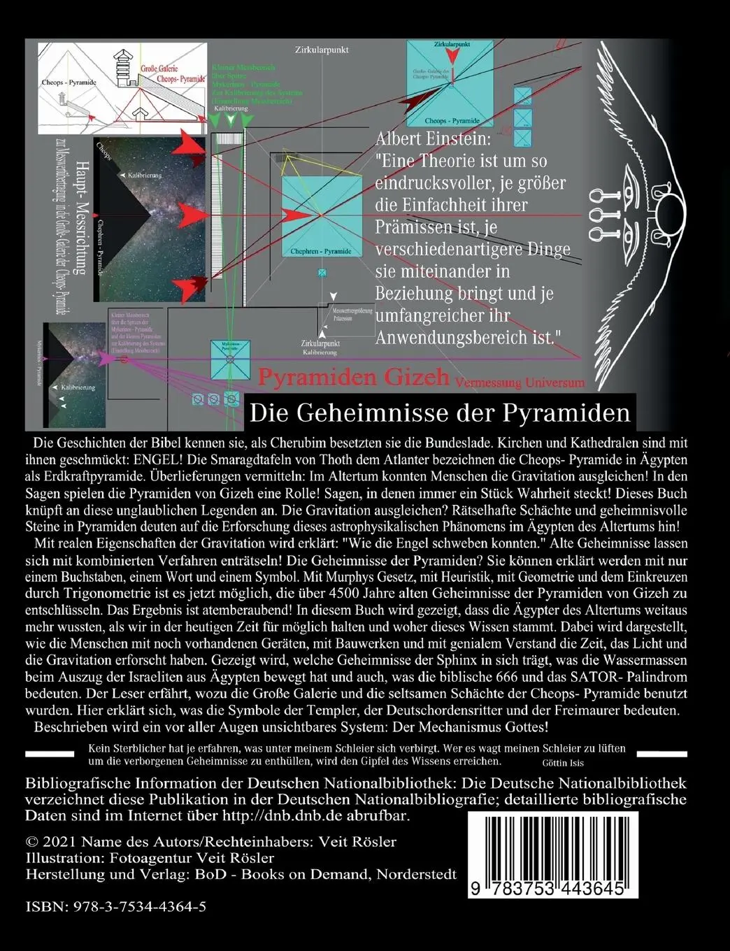 Rückseite: 9783753443645 | Das Universum in der Königskammer | Veit Rösler | Taschenbuch | 568 S.