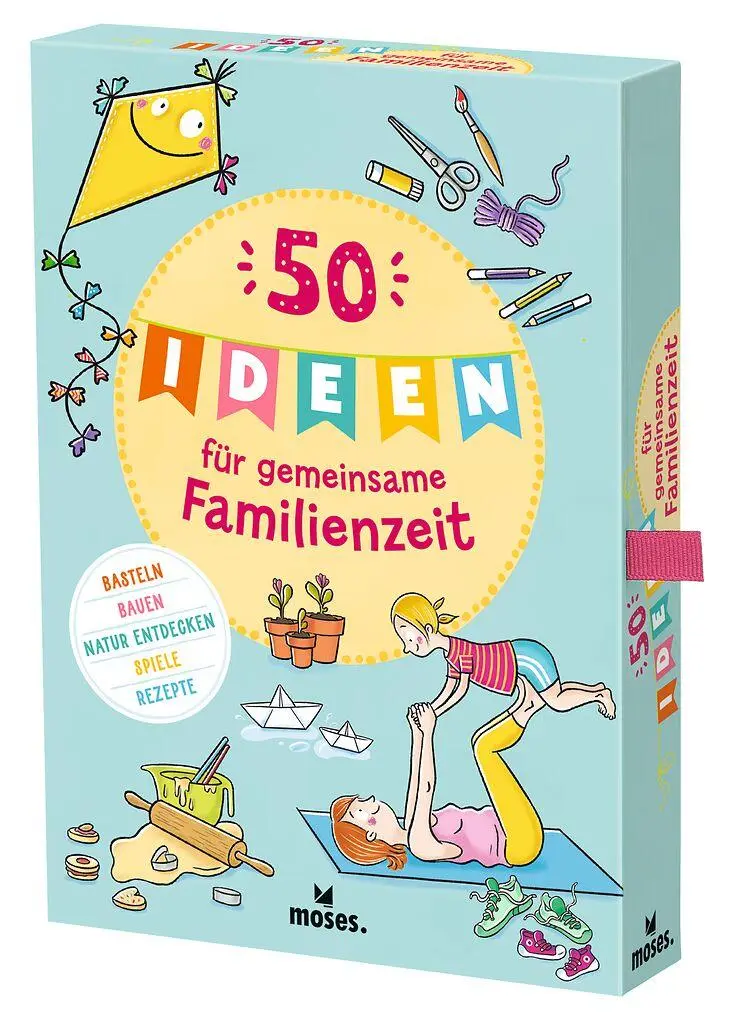 Cover: 9783964553645 | 50 Ideen für gemeinsame Familienzeit | Nicola Berger | Taschenbuch