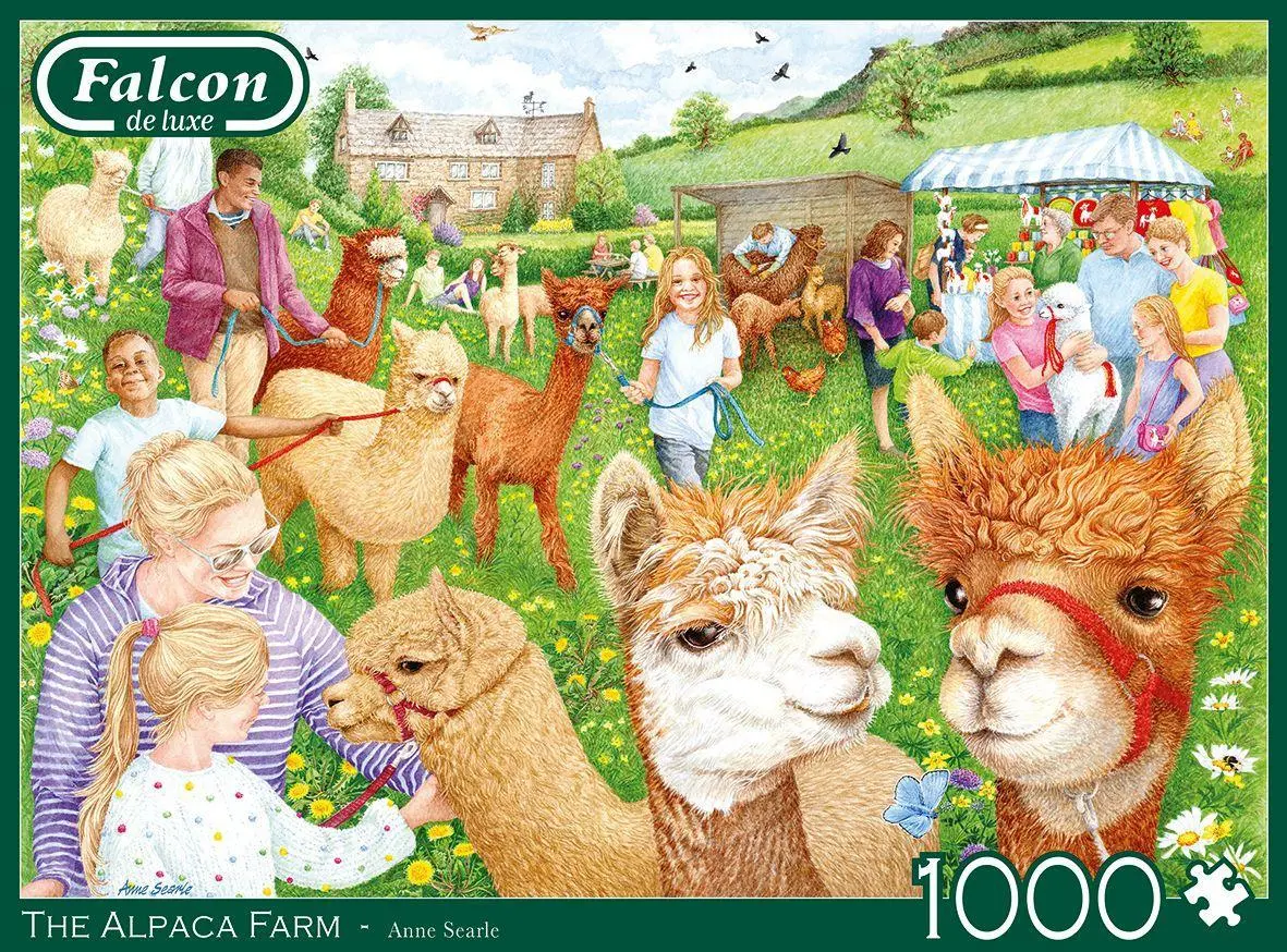 Bild: 8710126113745 | The Alpaca Farm - 1000 Teile | Spiel | 11374 | Deutsch | 2022