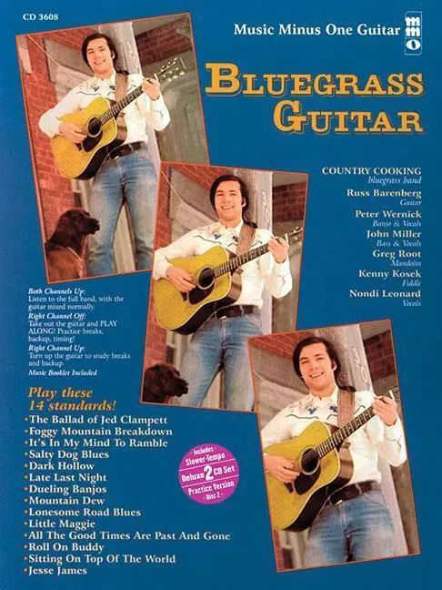Cover: 9781596153745 | Bluegrass Guitar | Deluxe 2-CD Set | Hal Leonard Corp | Taschenbuch