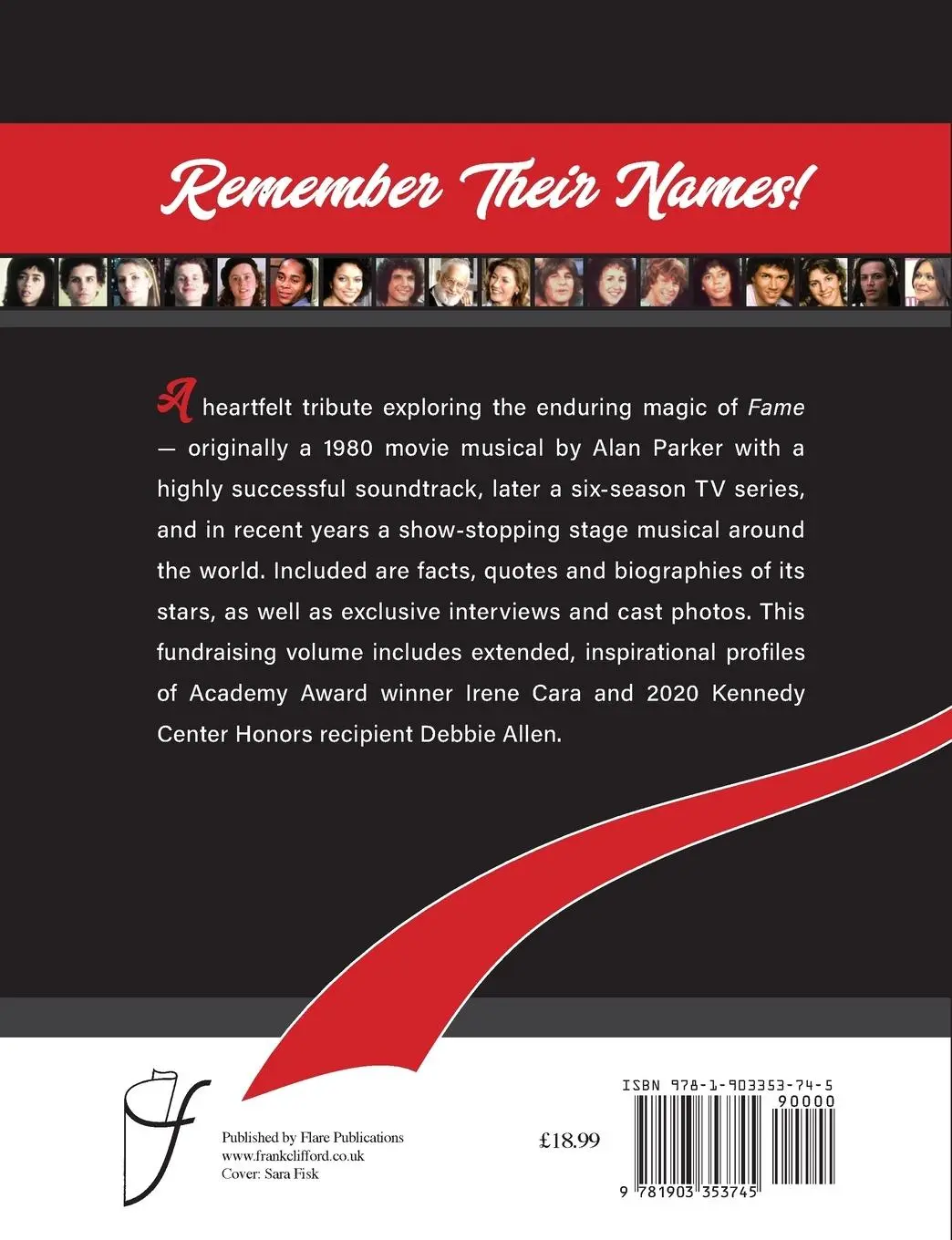 Rückseite: 9781903353745 | Gonna Live Forever: A Tribute to Fame | Frank C. Clifford | Buch