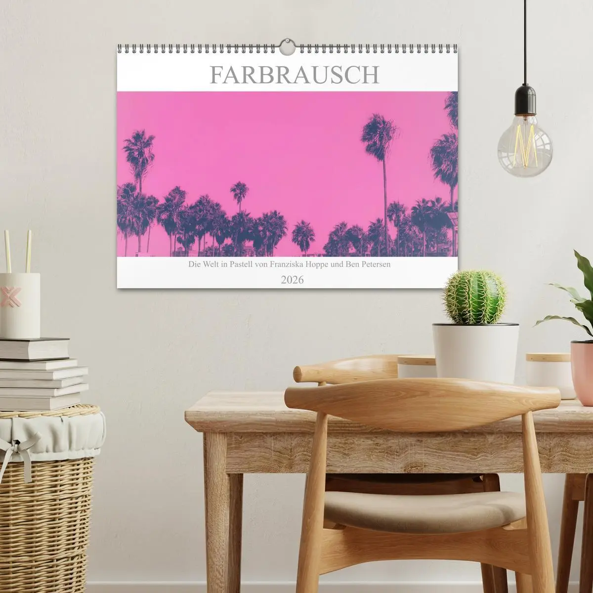 Bild: 9783457803745 | Farbrausch - die Welt in Pastell (Wandkalender 2026 DIN A3 quer),...