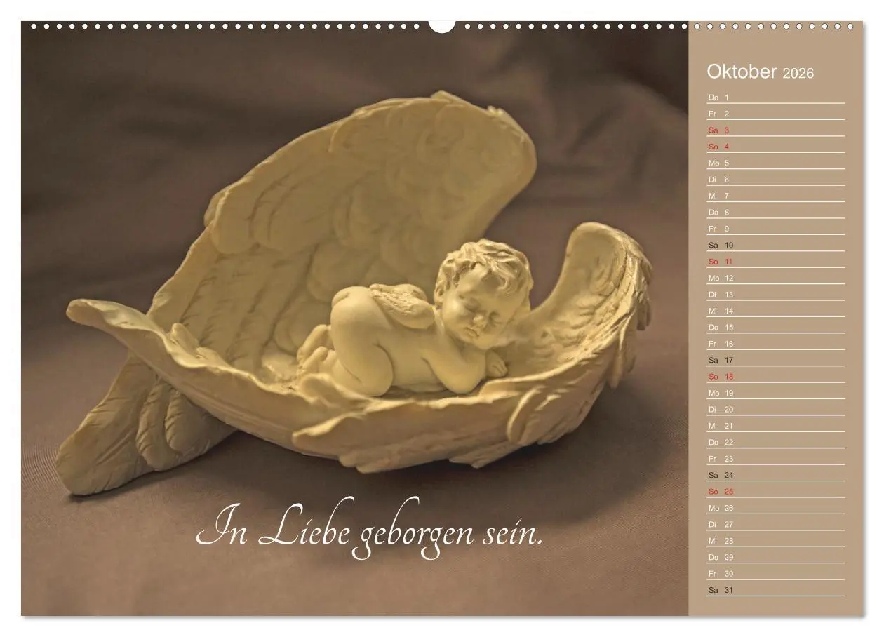 Bild: 9783457973745 | Engel - Die Worte der Liebe (Wandkalender 2026 DIN A2 quer),...