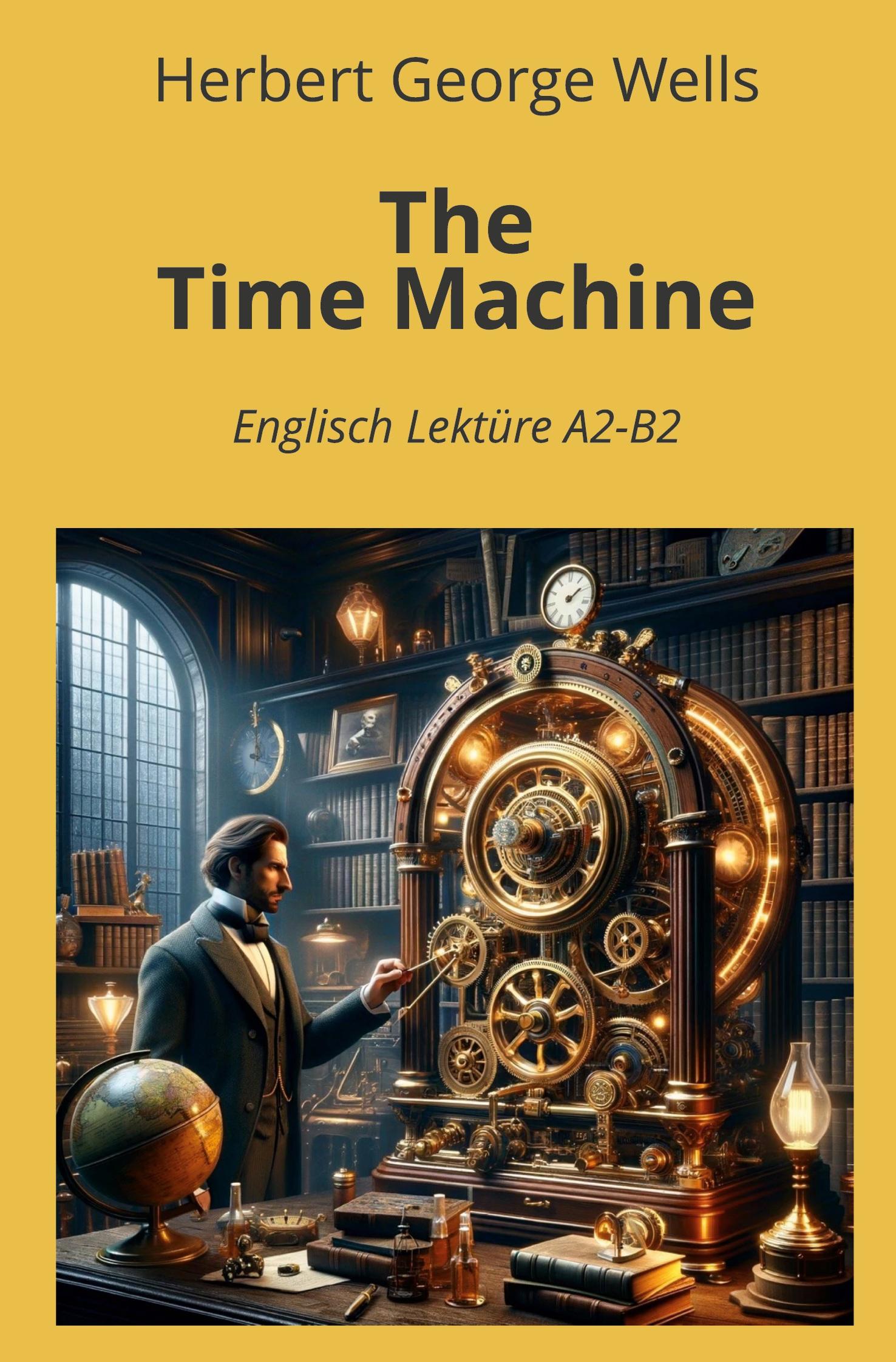 Cover: 9783759233745 | The Time Machine | Englisch Lektüre A2 - B2 | Herbert George Wells
