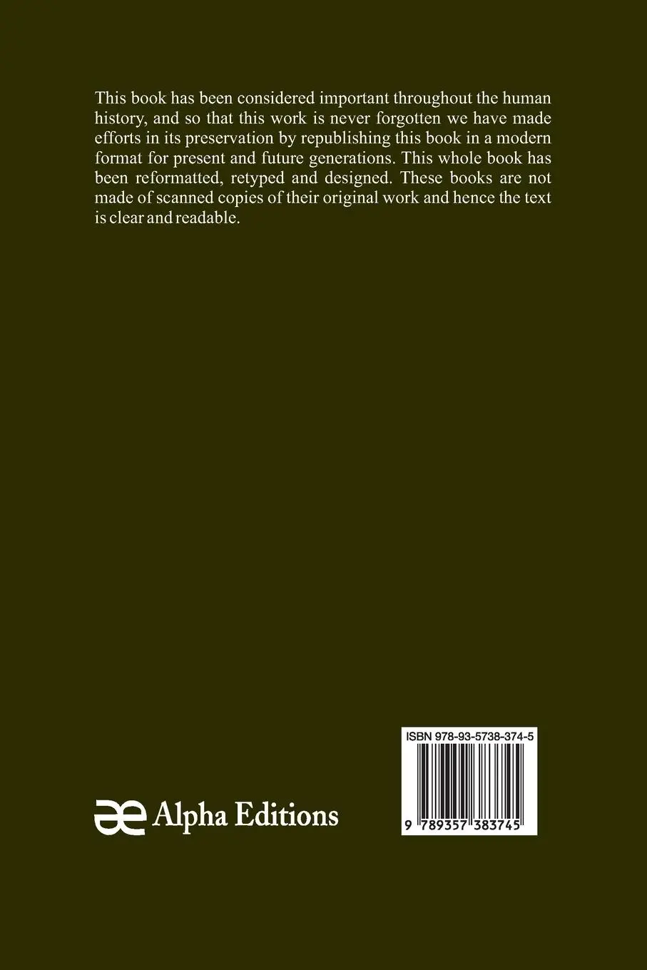 Rückseite: 9789357383745 | The Midlander | Booth Tarkington | Taschenbuch | Englisch | 2023