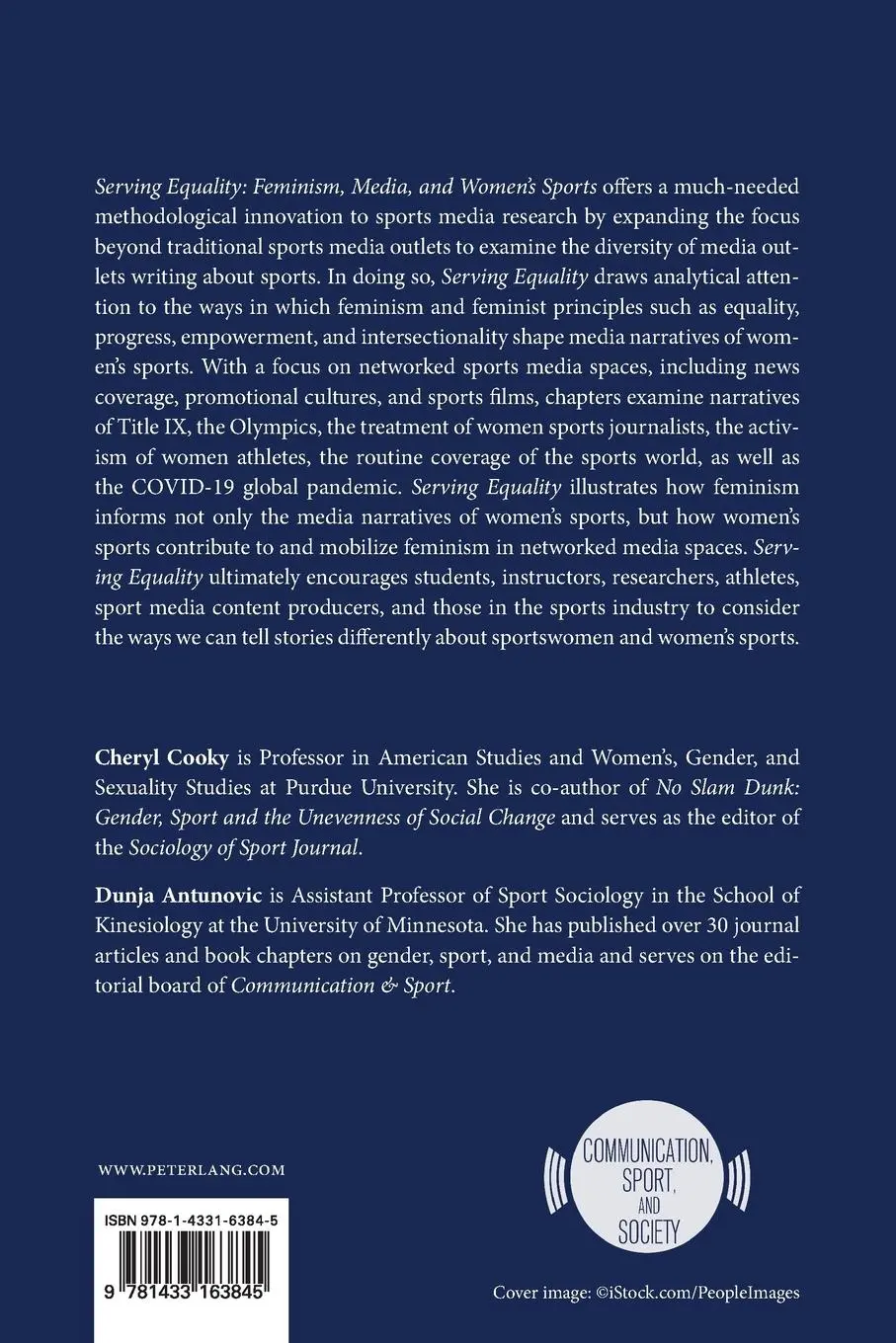 Rückseite: 9781433163845 | Serving Equality | Feminism, Media, and Women¿s Sports | Cooky (u. a.)