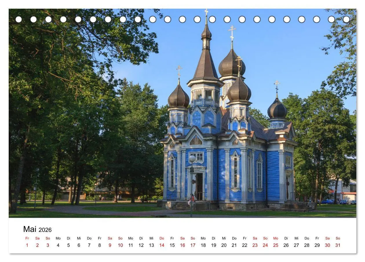 Bild: 9783457893845 | Baltische Länder (Tischkalender 2026 DIN A5 quer), CALVENDO...