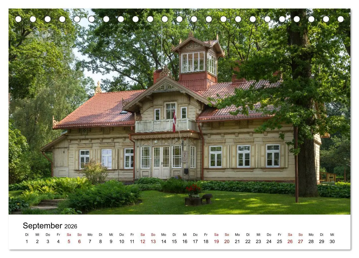 Bild: 9783457893845 | Baltische Länder (Tischkalender 2026 DIN A5 quer), CALVENDO...