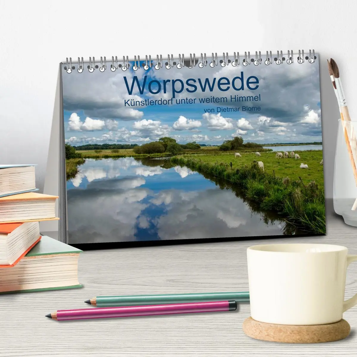 Bild: 9783516053845 | Worpswede - Künstlerdorf unter weitem Himmel (Tischkalender 2026...