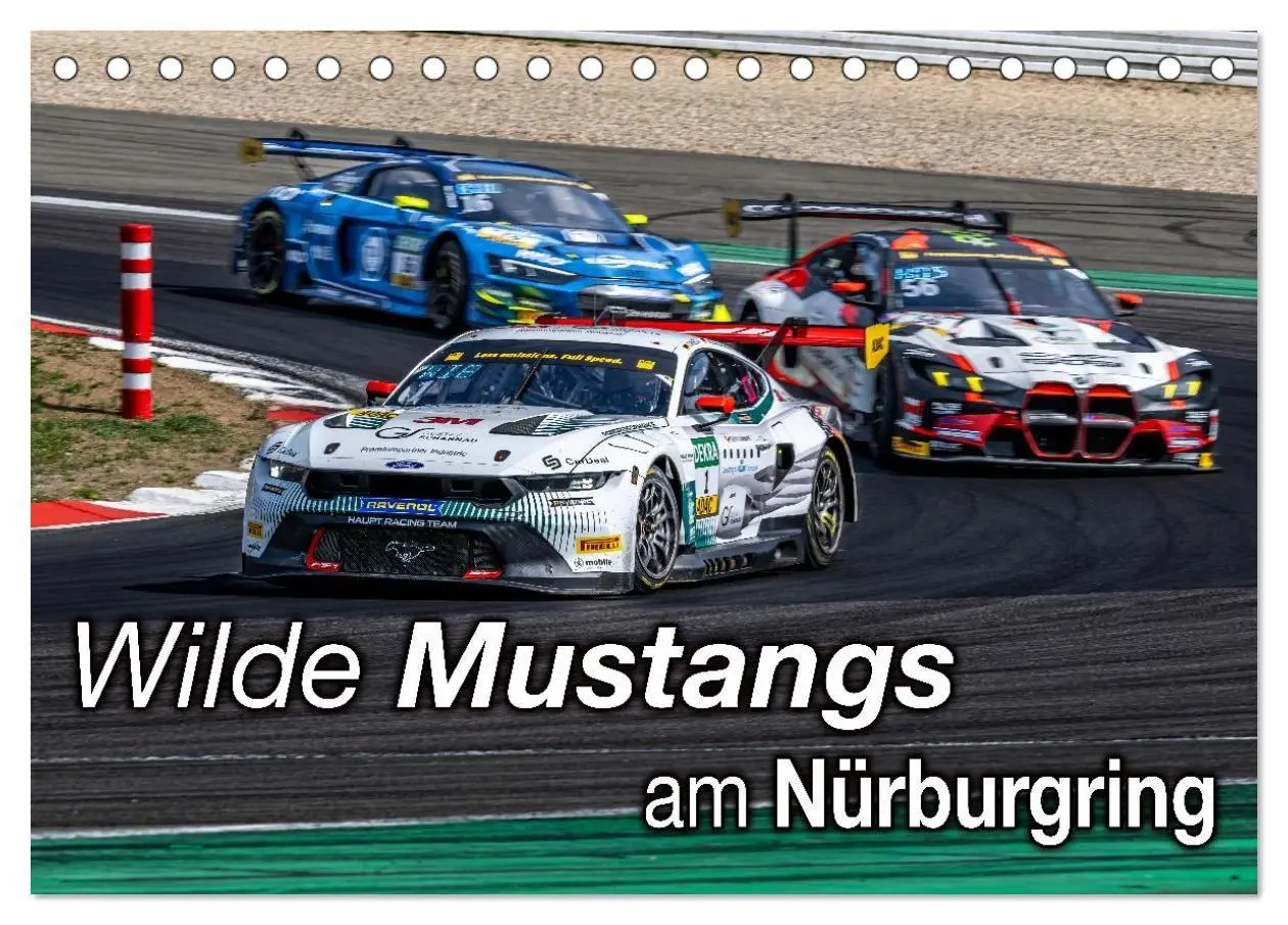 Cover: 9783516673845 | Wilde Mustangs am Nürburgring (Tischkalender 2026 DIN A5 quer),...