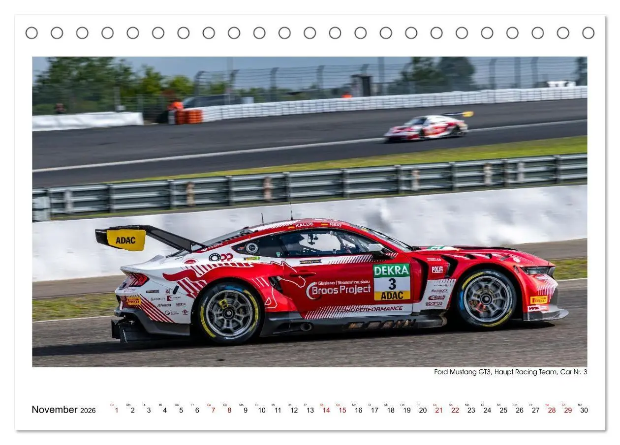 Bild: 9783516673845 | Wilde Mustangs am Nürburgring (Tischkalender 2026 DIN A5 quer),...