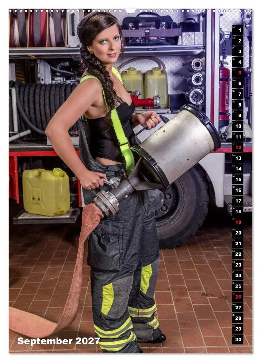 Bild: 9783594103845 | Feuerwehrkalender 2027 (hochwertiger Premium Wandkalender 2027 DIN...