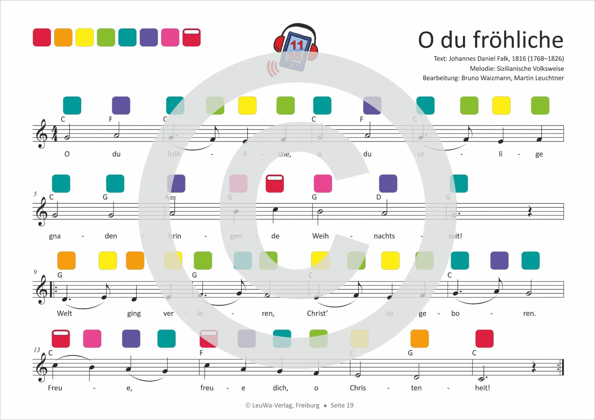 Bild: 9783940533845 | Einfacher!-Geht-Nicht: 24 Weihnachtslieder für die RAINBOW...
