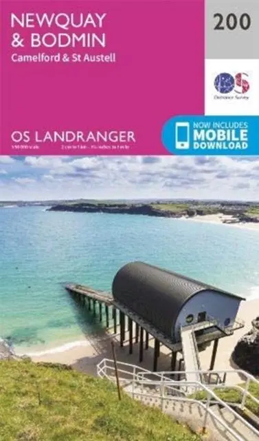 Cover: 9780319263945 | Newquay &amp; Bodmin | Camelford &amp; St Austell | (Land-)Karte | Englisch