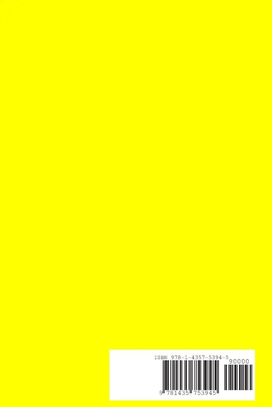 Rückseite: 9781435753945 | The Yellow Fairy Book | Andrew Lang | Taschenbuch | Englisch | 2008