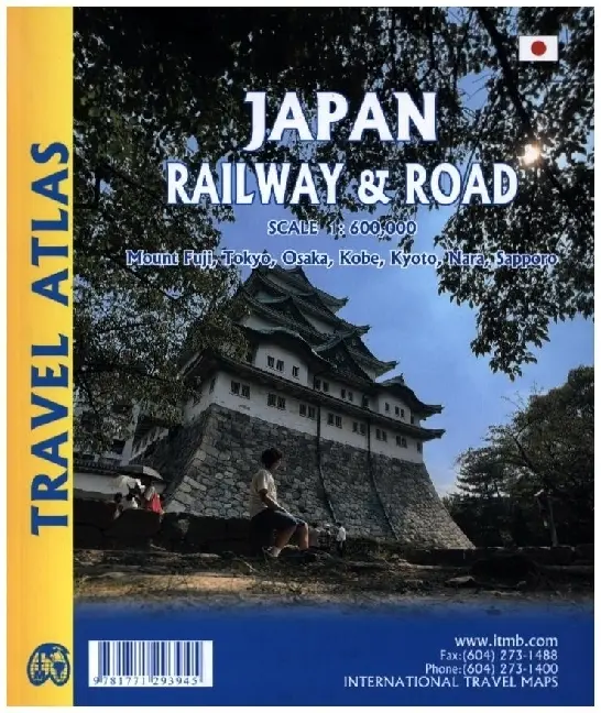Cover: 9781771293945 | AA Japan Atlas | Autoatlas Japan 1:670000 | (Land-)Karte | Englisch