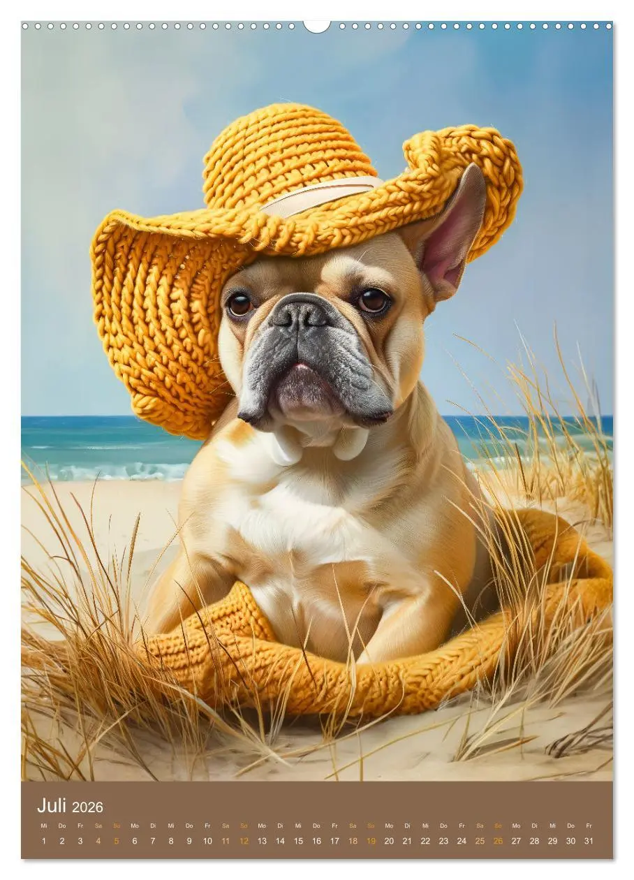 Bild: 9783516283945 | Frenchie Couture - Französische Bulldoggen in Strick-Chic...