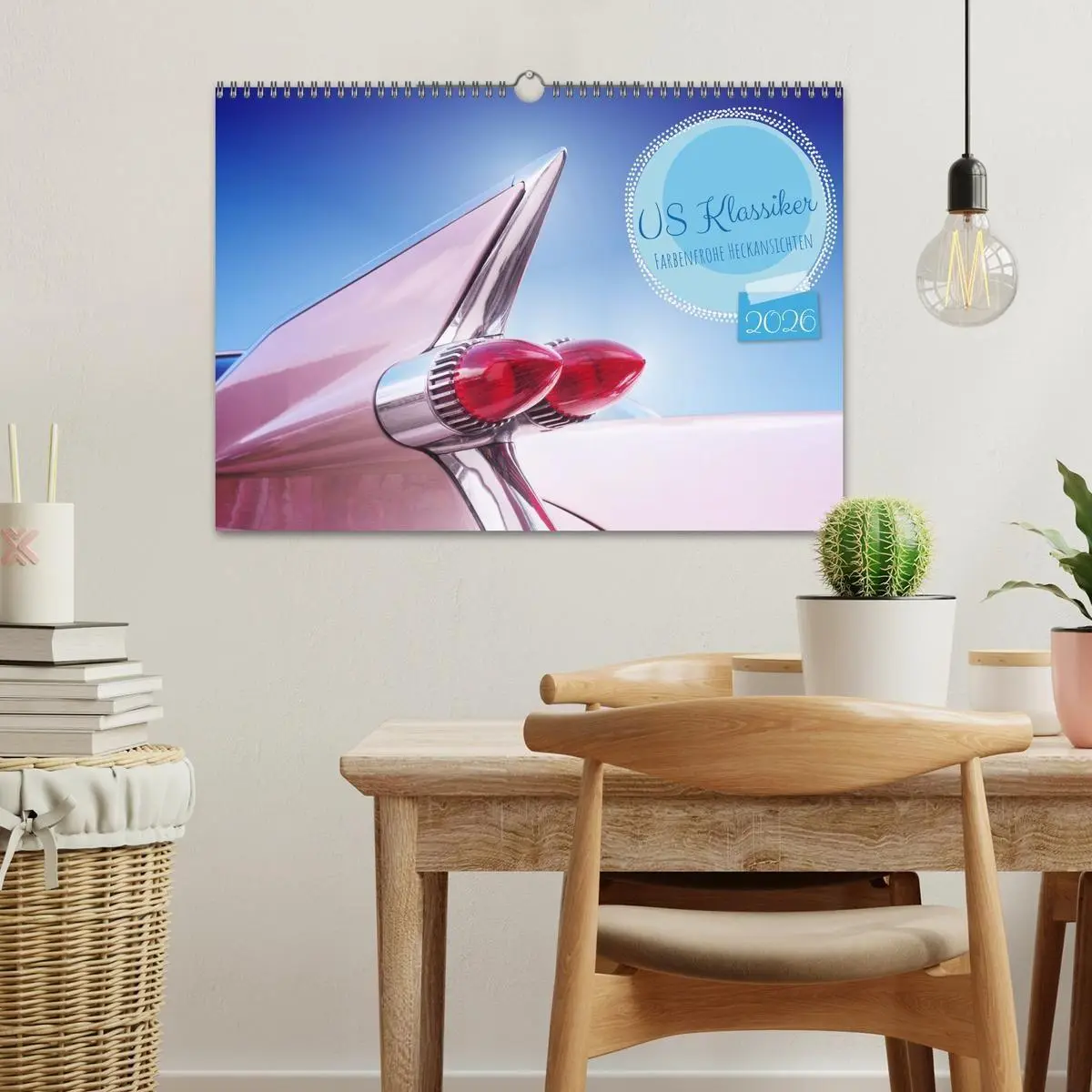 Bild: 9783516663945 | US Klassiker Farbenfrohe Heckansichten (Wandkalender 2026 DIN A3...