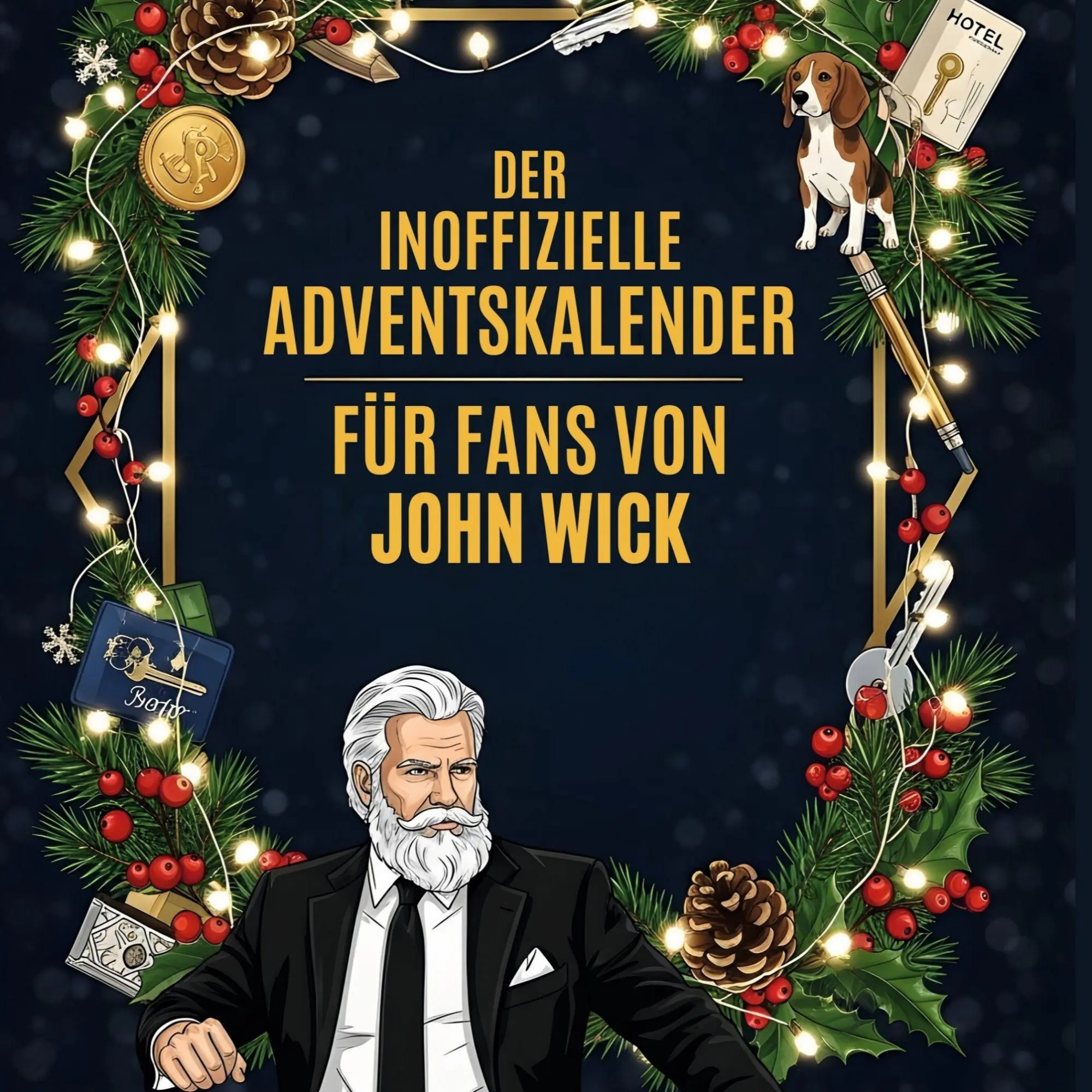 Cover: 9783695313945 | Der inoffizielle Adventskalender für Fans von John Wick | Leah Fischer