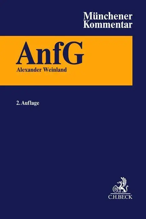 Cover: 9783406734045 | Münchener Kommentar zum Anfechtungsgesetz | §§ 1-20 | Weinland | Buch
