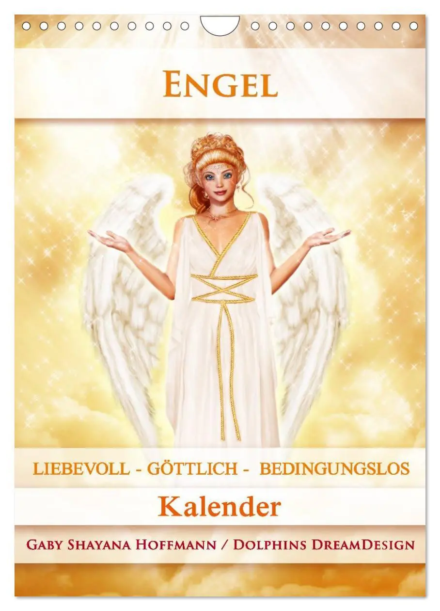 Cover: 9783457084045 | Engel - Kalender (Wandkalender 2025 DIN A4 hoch), CALVENDO...