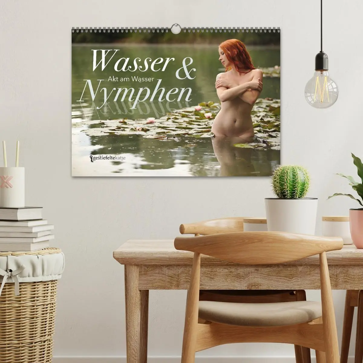 Bild: 9783516004045 | Wasser und Nymphen - Akt am Wasser (Wandkalender 2026 DIN A3 quer),...
