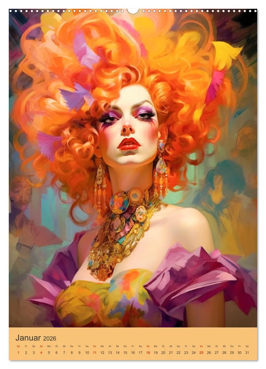 Bild: 9783516314045 | Dragqueens. Drag- und Travestie Kunst. Illustrationen (hochwertiger...