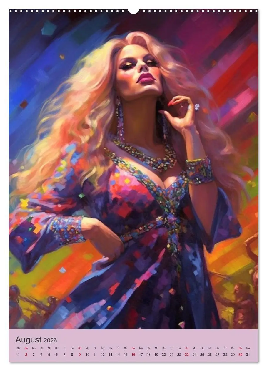 Bild: 9783516314045 | Dragqueens. Drag- und Travestie Kunst. Illustrationen (hochwertiger...