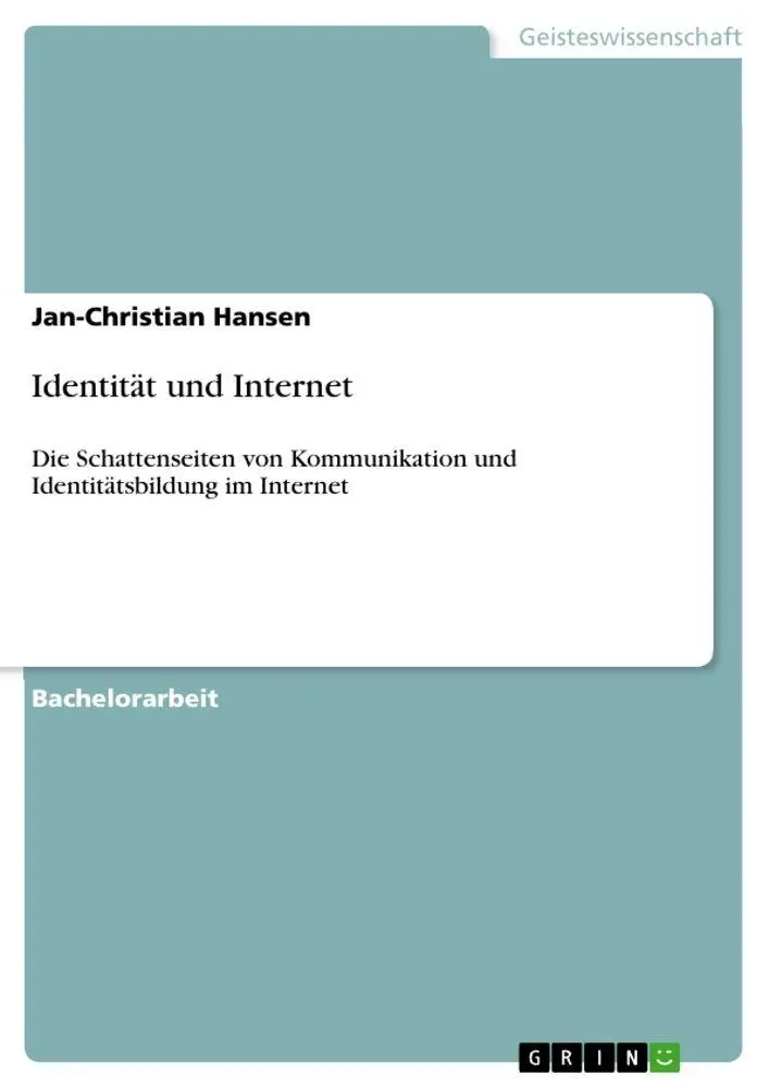 Cover: 9783656524045 | Identität und Internet | Jan-Christian Hansen | Taschenbuch | 64 S.