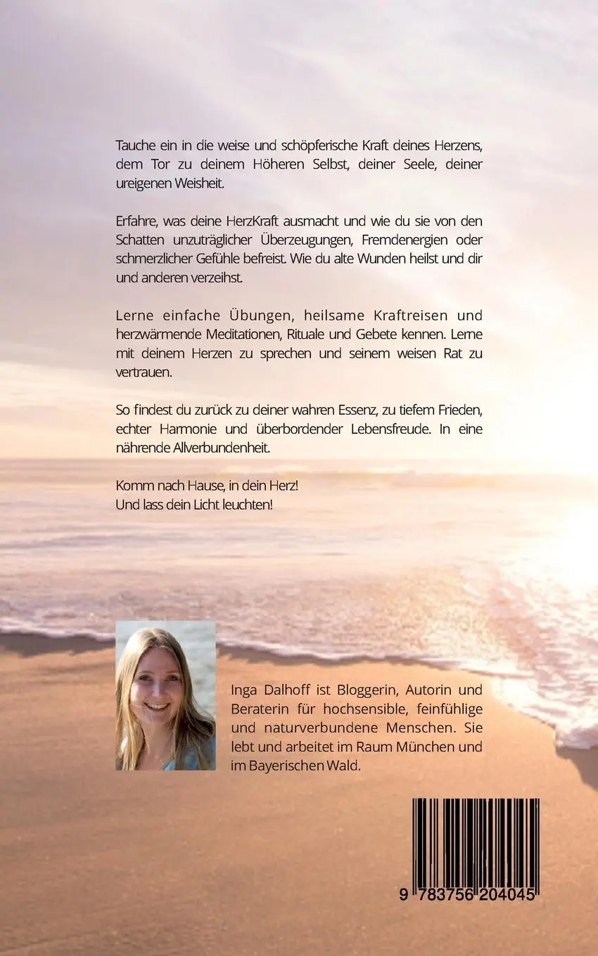 Rückseite: 9783756204045 | Lebe deine HerzKraft | Heilsames &amp; Befreiendes für jeden Tag | Dalhoff
