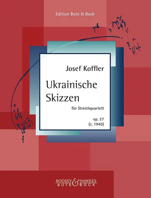 Cover: 9783793144045 | Ukrainische Skizzen | Józef Koffler | Notenblätter (ungebunden) | 2022