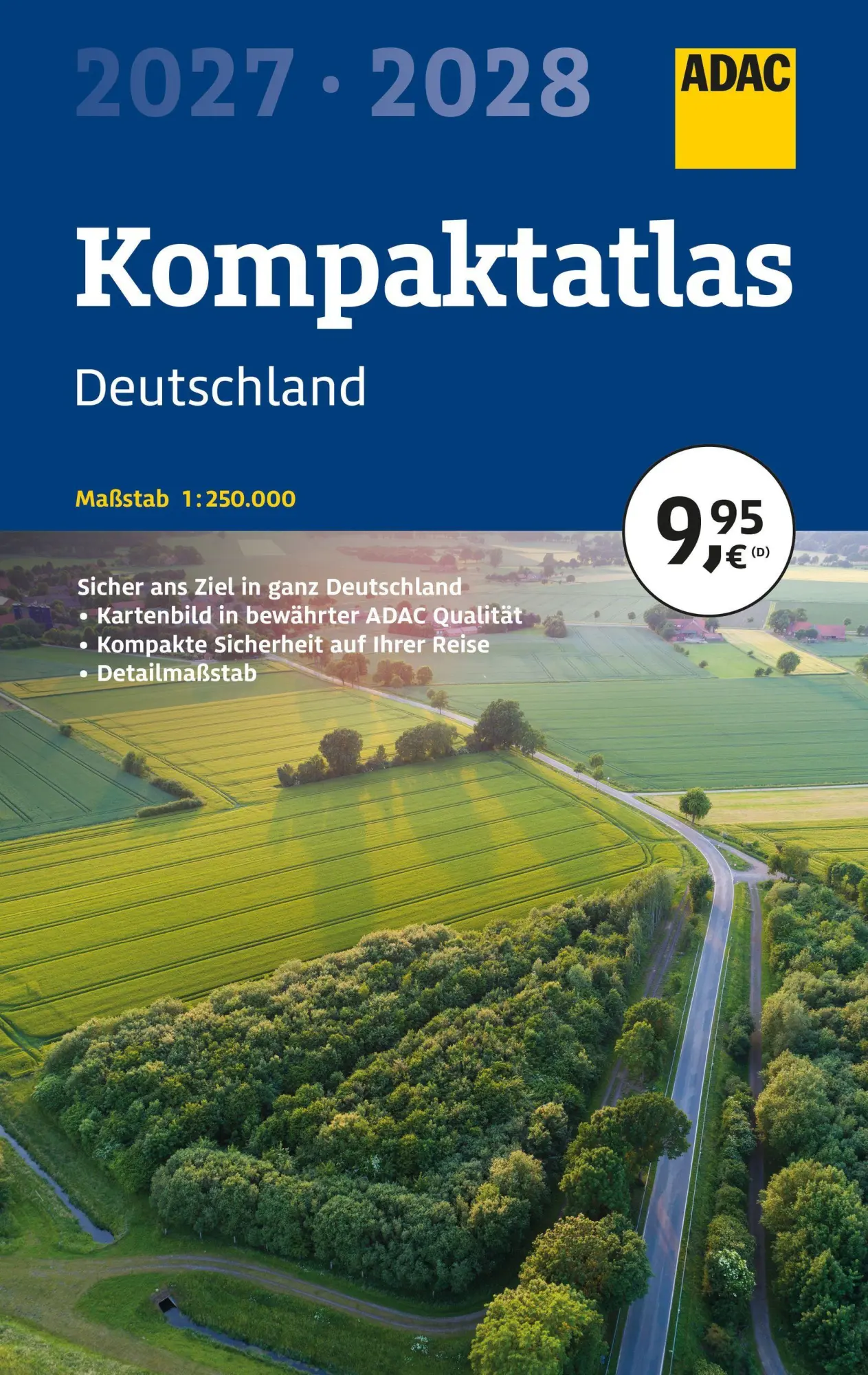 Cover: 9783826424045 | ADAC Kompaktatlas 2027/2028 Deutschland 1:250.000 | Taschenbuch | 2026