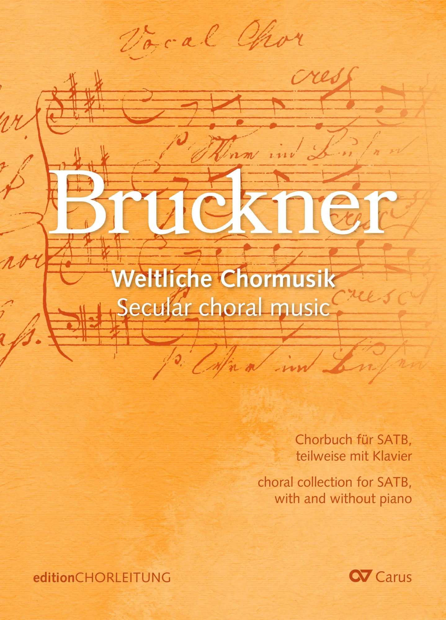 Cover: 9790007294045 | Chorbuch Bruckner | Weltliche Chormusik | Anton Bruckner | Taschenbuch