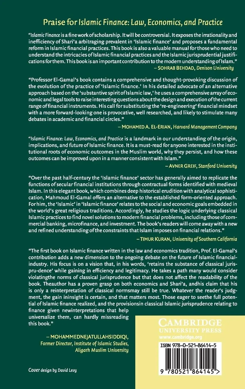 Rückseite: 9780521864145 | Islamic Finance | Mahmoud. A El-Gamal | Buch | Englisch | 2006