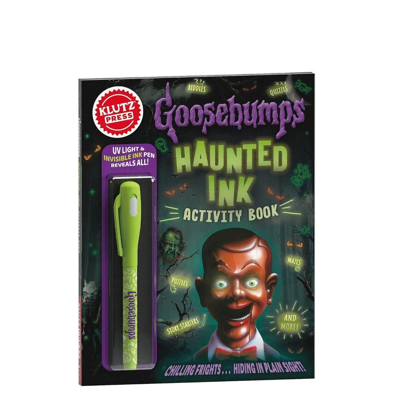 Cover: 9781546134145 | Goosebumps Haunted Ink Activity Book | Editors of Klutz | Buch | 2025
