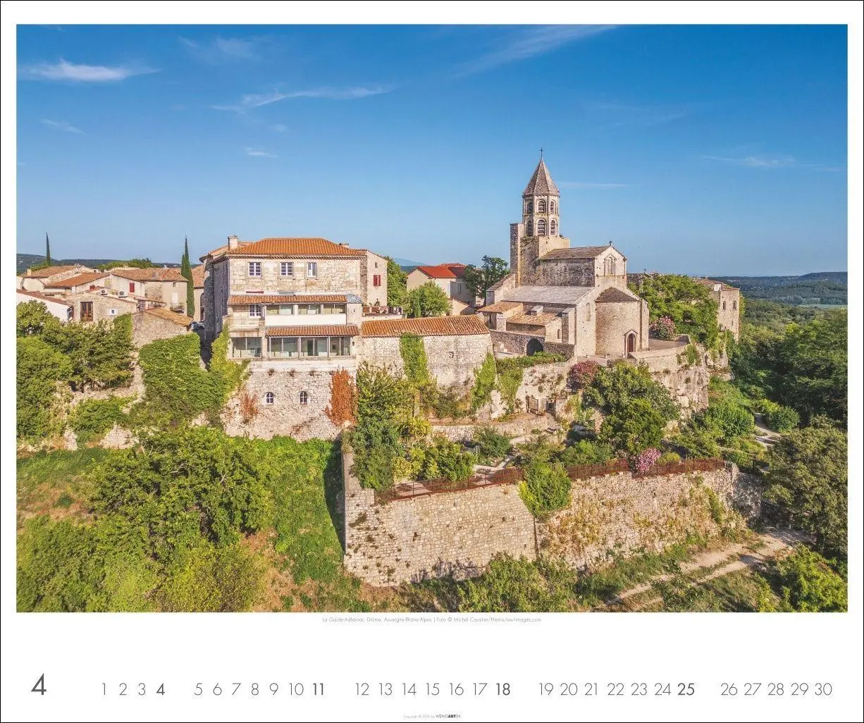 Bild: 9783839904145 | Provence Kalender 2027 - Blühende Lavendelfelder und malerische Dörfer