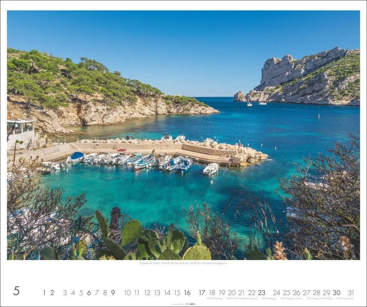 Bild: 9783839904145 | Provence Kalender 2027 - Blühende Lavendelfelder und malerische Dörfer