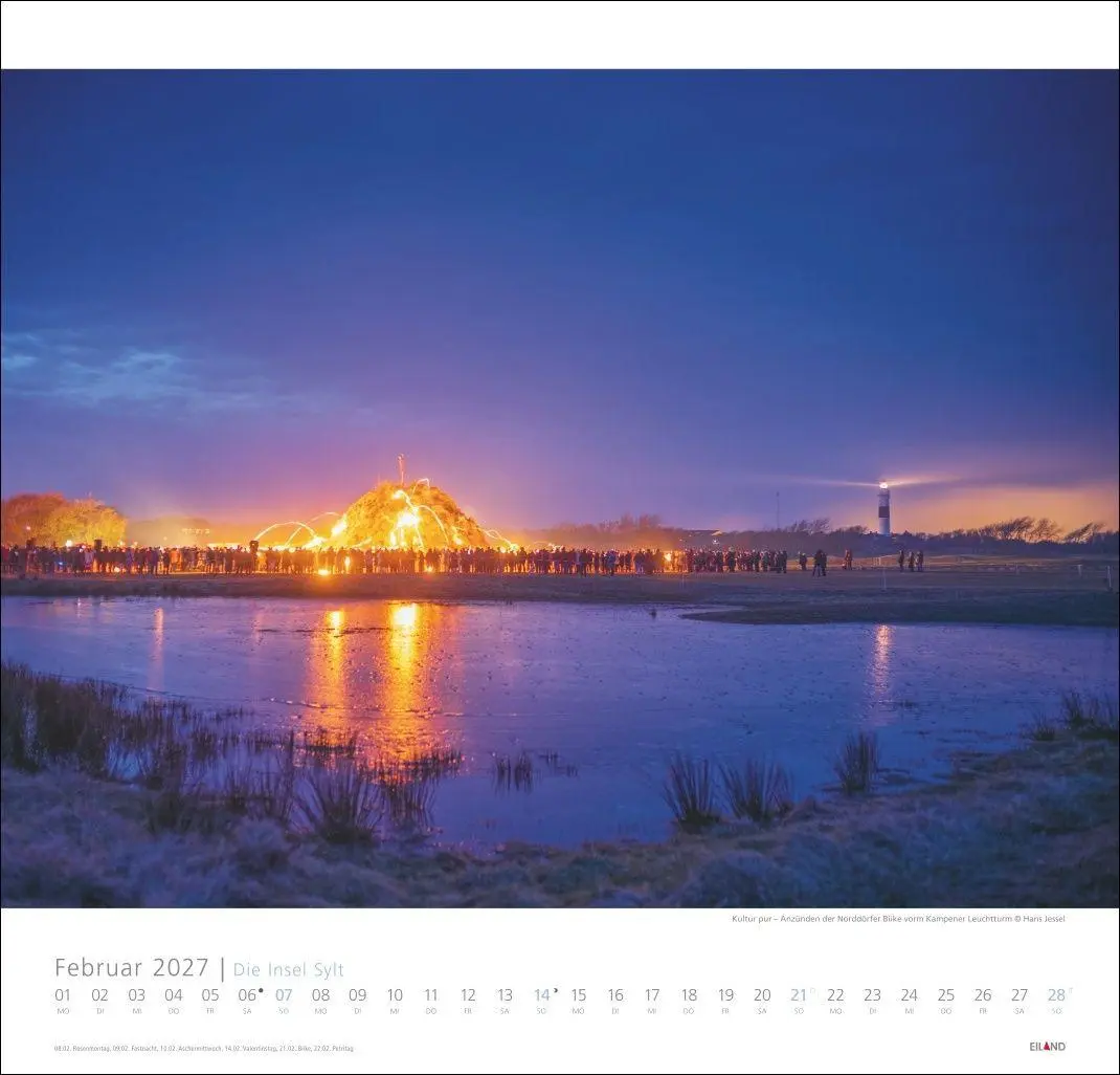 Bild: 9783964024145 | Die Insel Sylt Edition Kalender 2027 - Hans Jessel | Hans Jessel