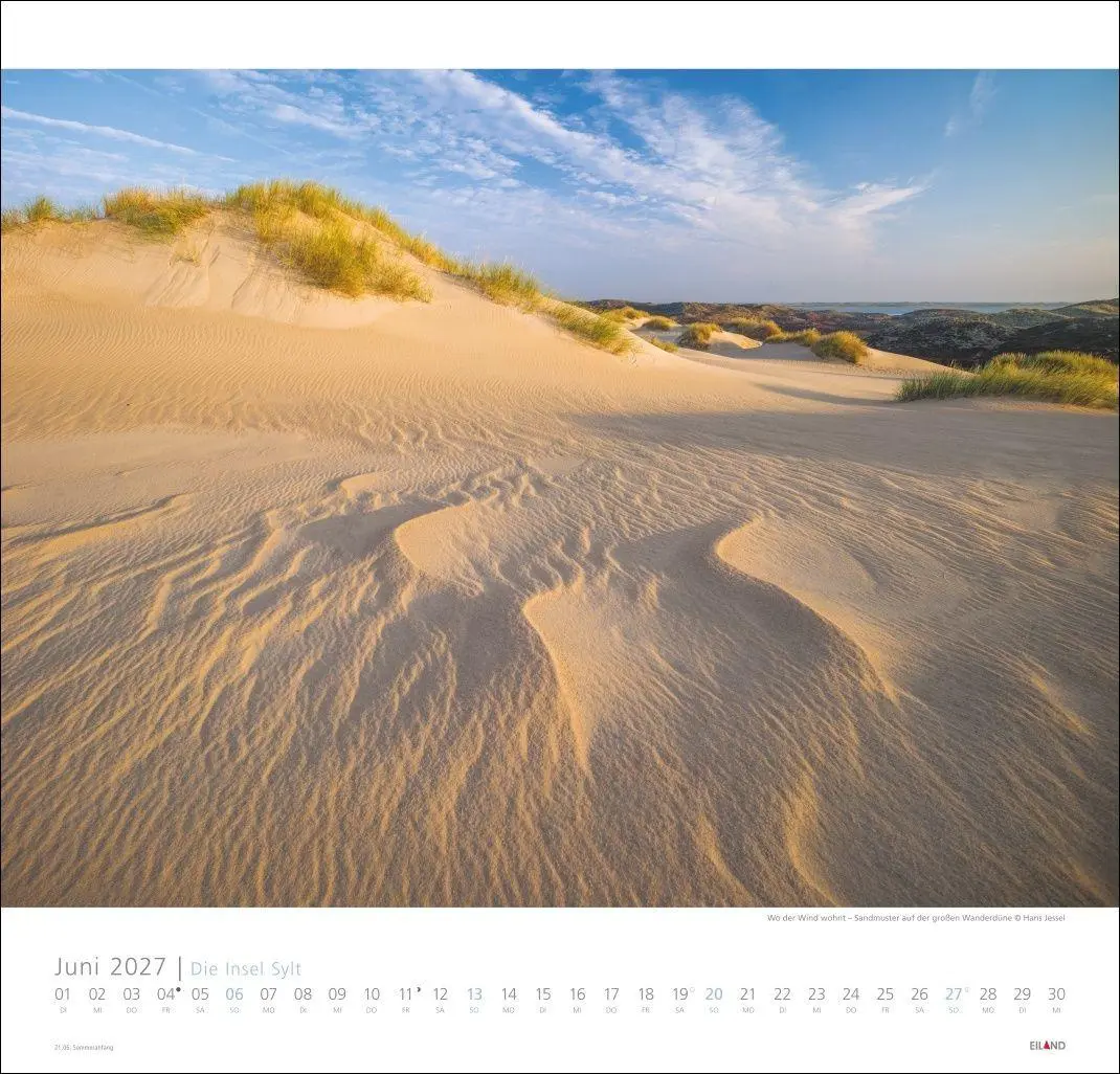 Bild: 9783964024145 | Die Insel Sylt Edition Kalender 2027 - Hans Jessel | Hans Jessel