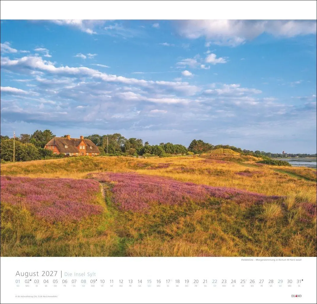 Bild: 9783964024145 | Die Insel Sylt Edition Kalender 2027 - Hans Jessel | Hans Jessel